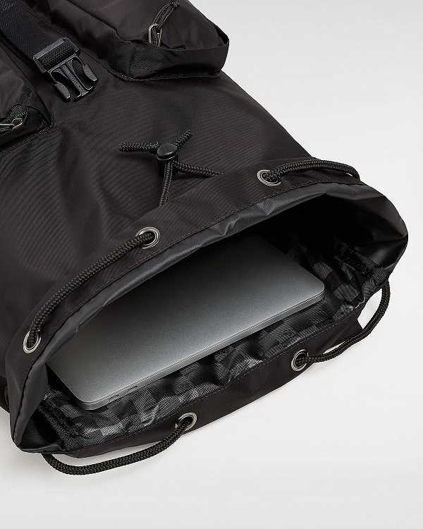 Black Unisex Vans Field Trippin Backpacks Canada | VN2735491