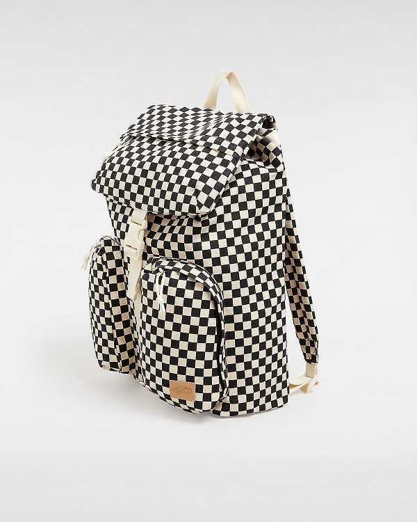 Black Unisex Vans Field Trippin Backpacks Canada | VN8276043