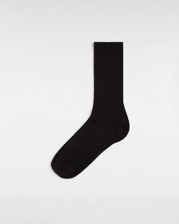 Black Unisex Vans Half Box Crew (1 Pair) Socks Canada | VN8902145