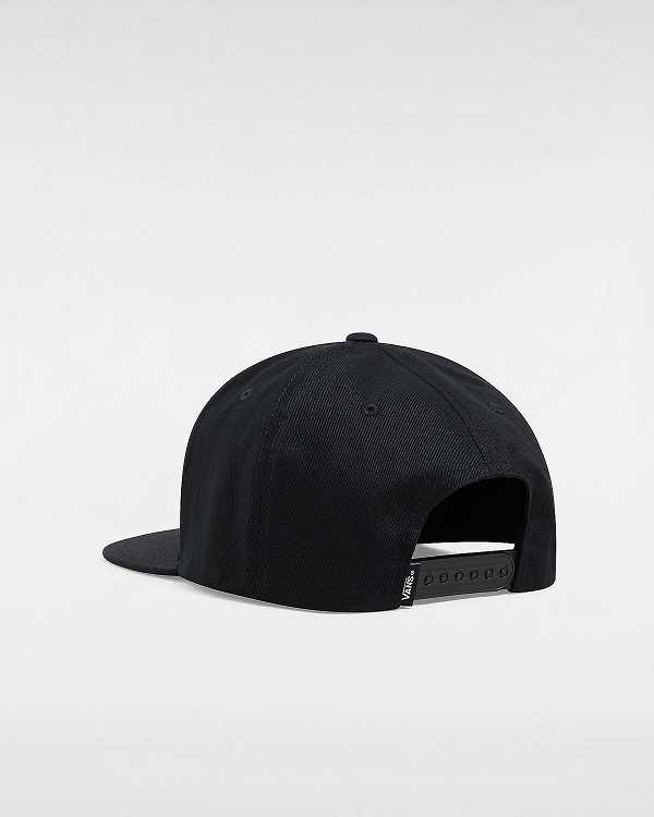 Black Unisex Vans Half Box Hats Canada | VN2849301