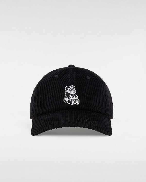 Black Unisex Vans Hosmer Curved Bill Hats Canada | VN8934612