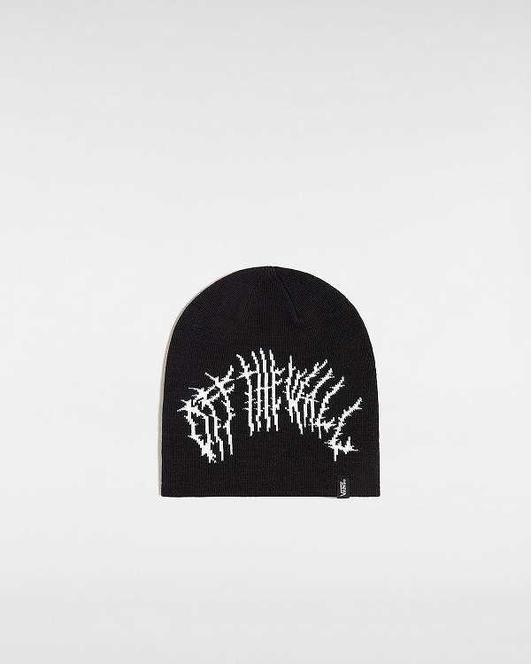 Black Unisex Vans Metal Blaze Beanie Canada | VN4259018
