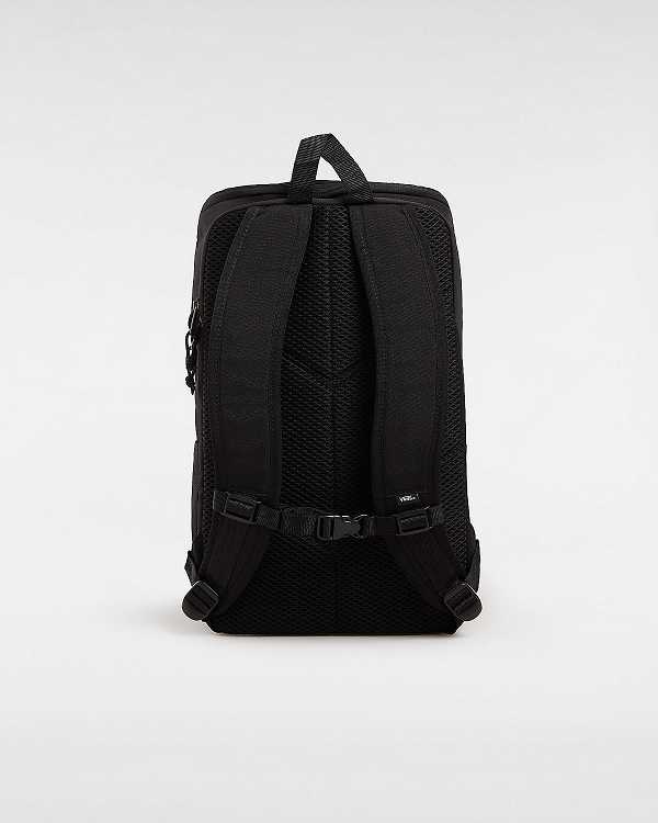 Black Unisex Vans Obstacle Backpacks Canada | VN0923475