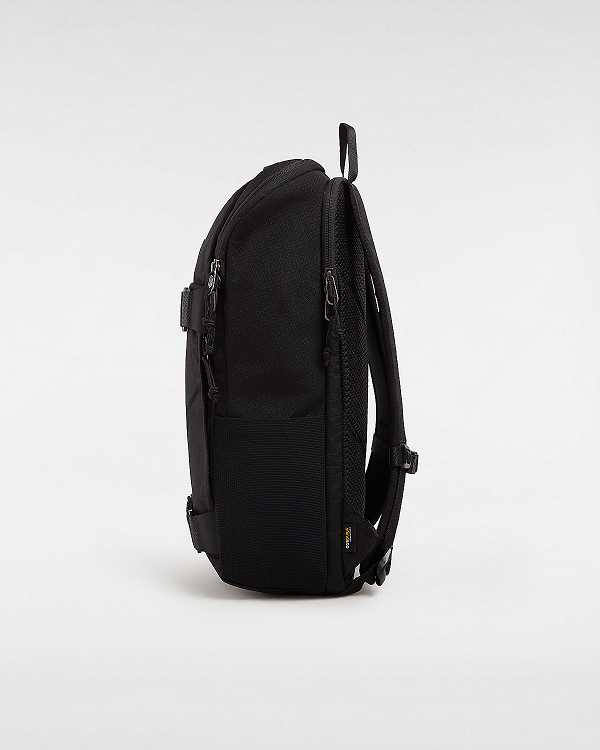 Black Unisex Vans Obstacle Backpacks Canada | VN0923475