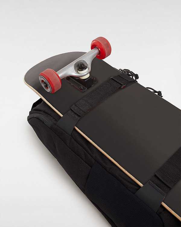 Black Unisex Vans Obstacle Backpacks Canada | VN0923475