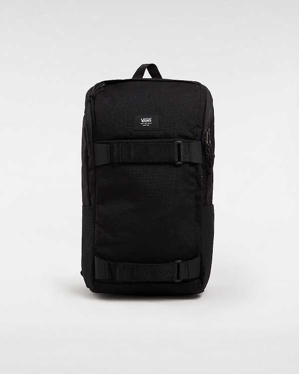 Black Unisex Vans Obstacle Backpacks Canada | VN0923475