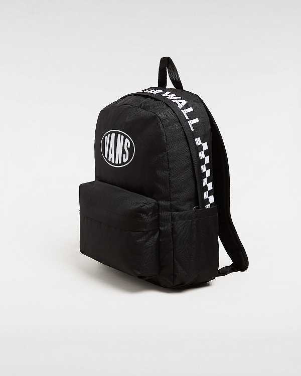 Black Unisex Vans Old Skool Backpacks Canada | VN3542891