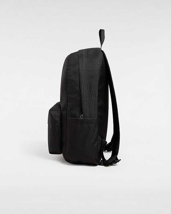 Black Unisex Vans Old Skool Backpacks Canada | VN1468790