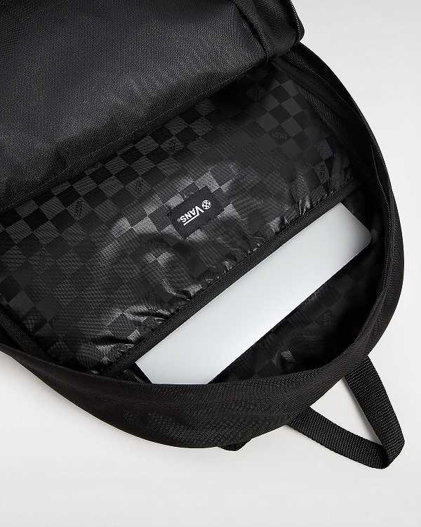 Black Unisex Vans Old Skool Backpacks Canada | VN1468790