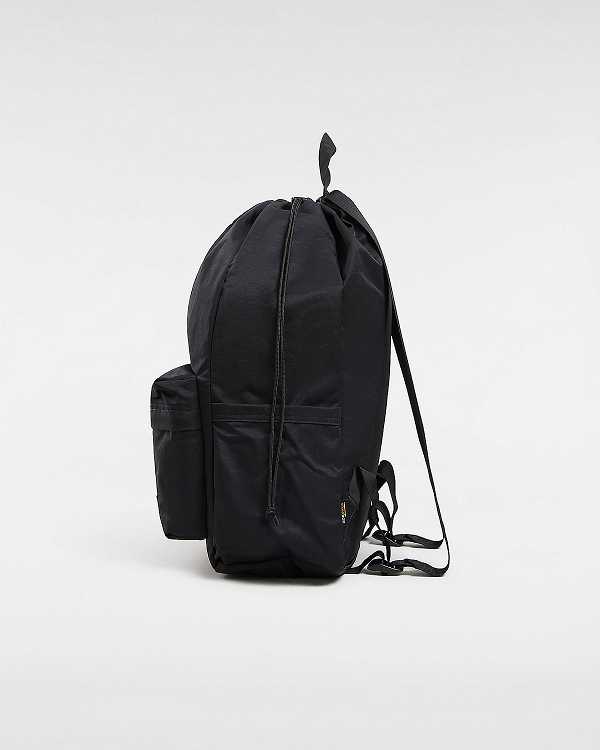 Black Unisex Vans Old Skool Cinch Backpacks Canada | VN7042893