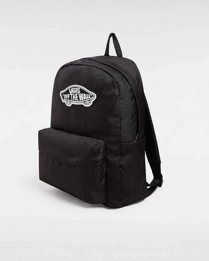 Black Unisex Vans Old Skool Classic Backpacks Canada | VN5329476