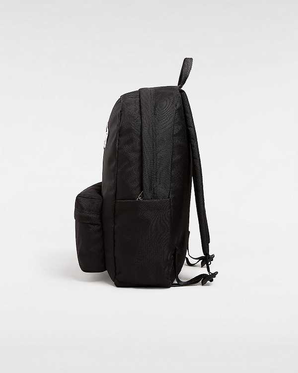 Black Unisex Vans Old Skool Classic Backpacks Canada | VN5329476
