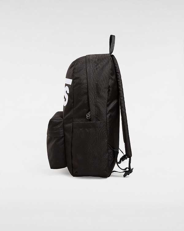 Black Unisex Vans Old Skool Drop V Backpacks Canada | VN8253694