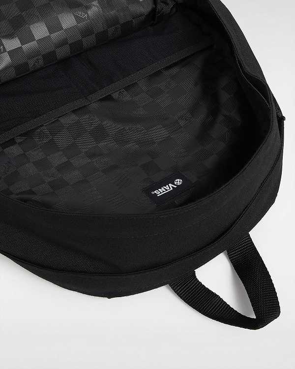 Black Unisex Vans Old Skool Trek Backpacks Canada | VN7510364