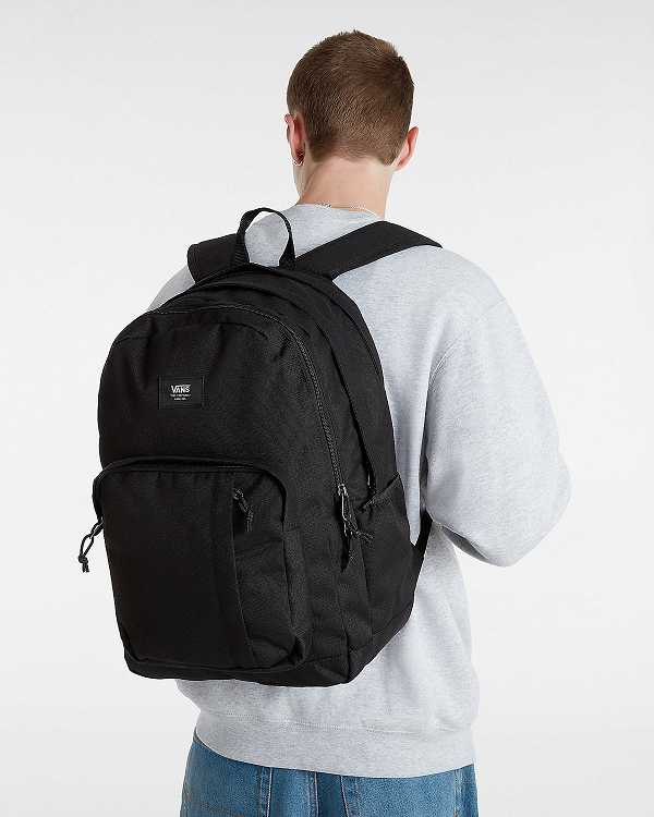 Black Unisex Vans Old Skool Trek Backpacks Canada | VN7510364