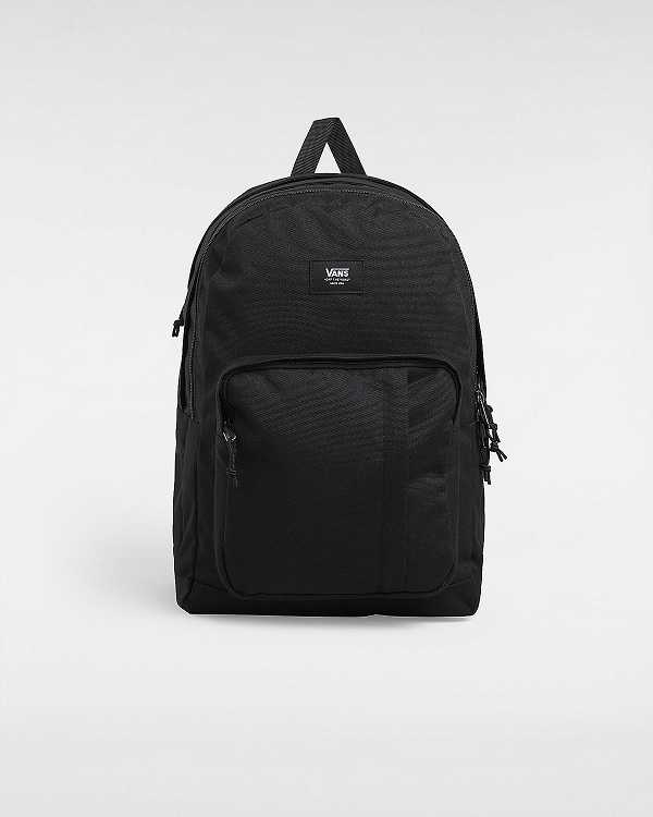 Black Unisex Vans Old Skool Trek Backpacks Canada | VN7510364
