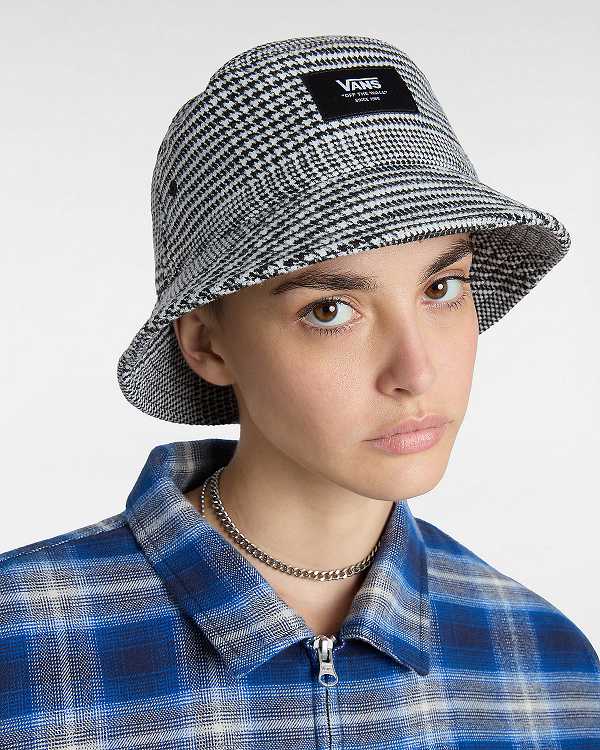 Black Unisex Vans Patch Hats Canada | VN2431068