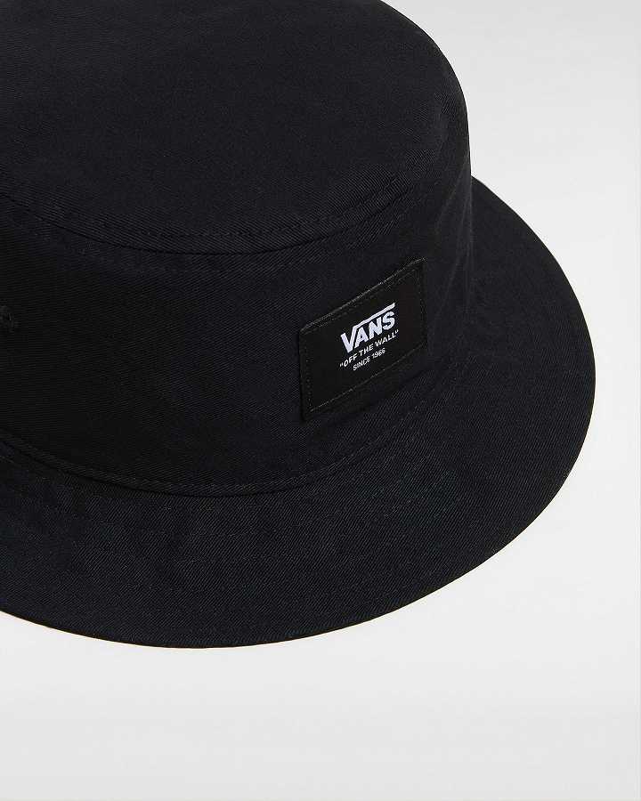 Black Unisex Vans Patch Hats Canada | VN5416397