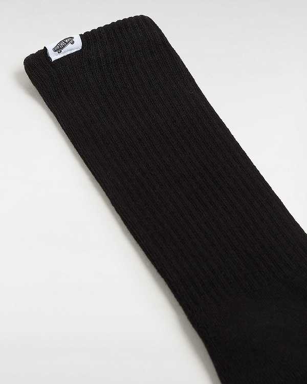 Black Unisex Vans Premium Crew (1 Pair) Socks Canada | VN7605894