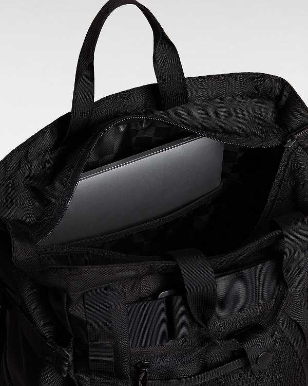 Black Unisex Vans Sherwin Backpacks Canada | VN4237801
