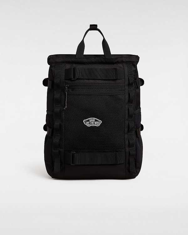 Black Unisex Vans Sherwin Backpacks Canada | VN4237801
