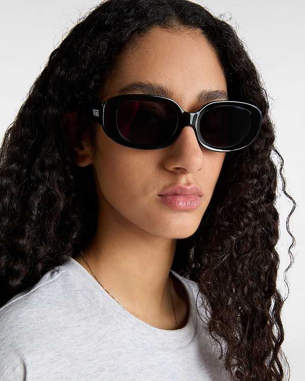 Black Unisex Vans Showstopper Sunglasses Canada | VN5924836