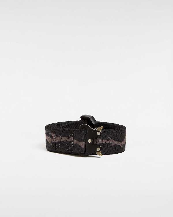 Black Unisex Vans Skate Thorn Web Belts Canada | VN4265780