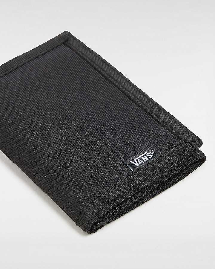Black Unisex Vans Slipped Wallet Canada | VN0376921