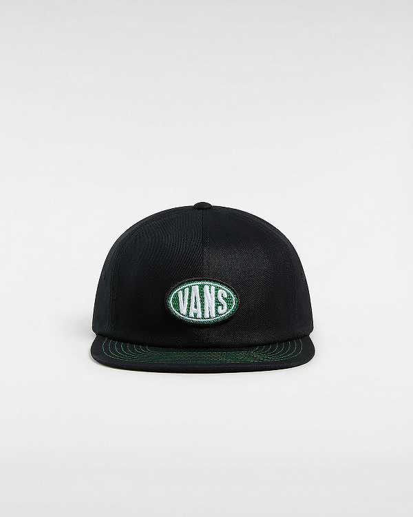 Black Unisex Vans Spray On Jockey Hats Canada | VN5213948