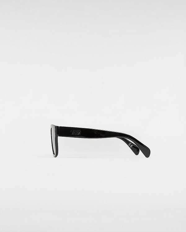 Black Unisex Vans Squared Off Sunglasses Canada | VN6420178