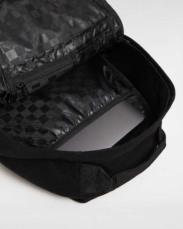 Black Unisex Vans Startle Backpacks Canada | VN3190658