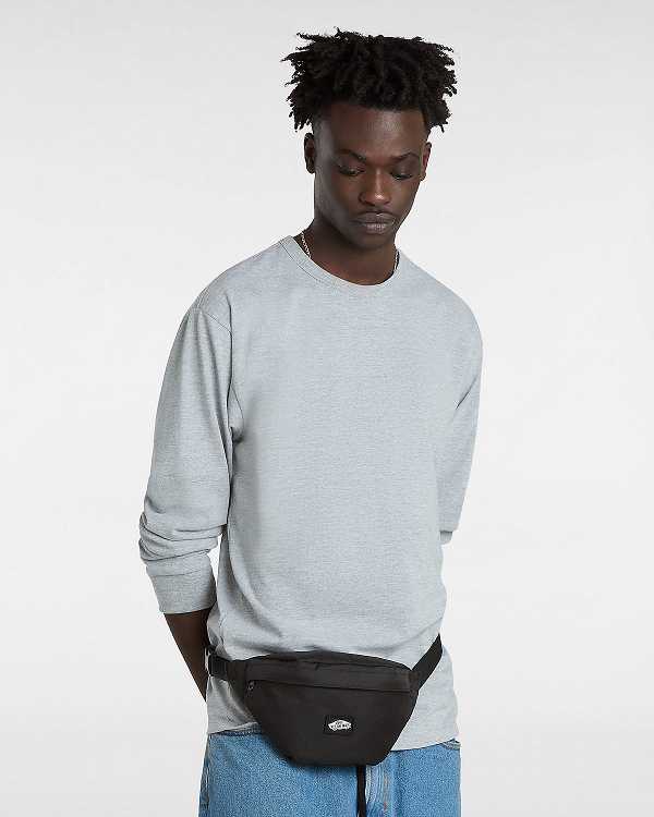 Black Unisex Vans Traveler Crossbody Bag Canada | VN4076251