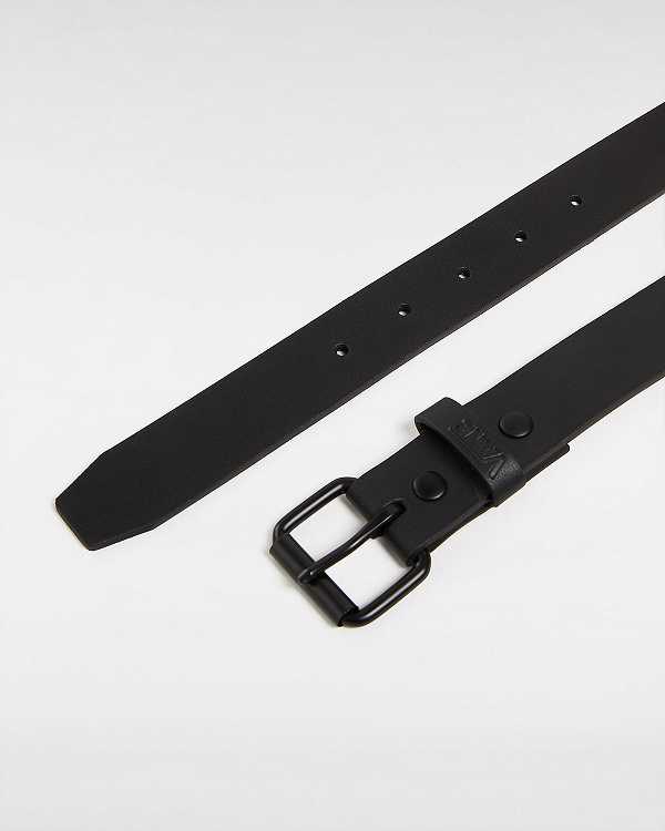 Black Unisex Vans Zulks Belts Canada | VN4372968