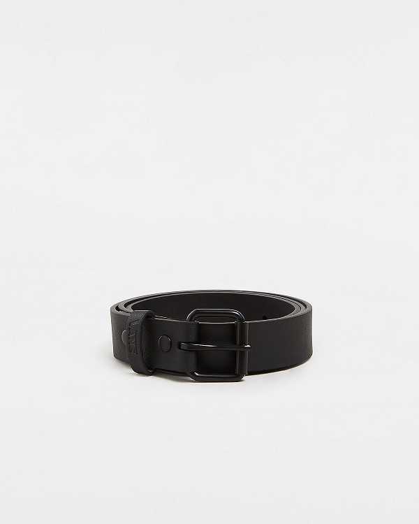 Black Unisex Vans Zulks Belts Canada | VN4372968