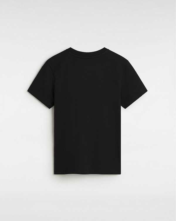 Black Women Vans Animalier Crew T Shirts Canada | VN9186403