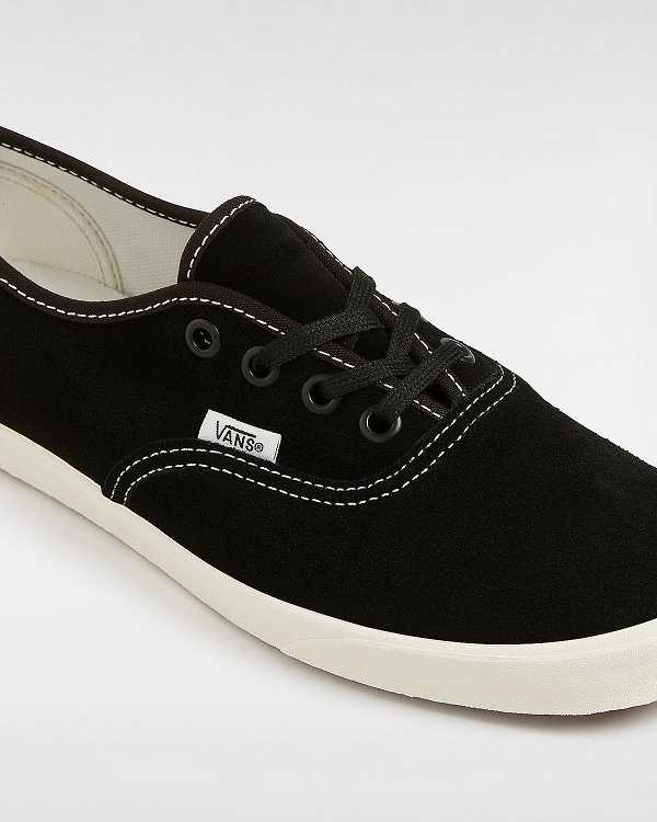 Black Women Vans Authentic Lowpro Suede Sneakers Canada | VN6950817