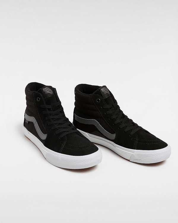 Black Women Vans BMX Sk8-Hi Sneakers Canada | VN4130958