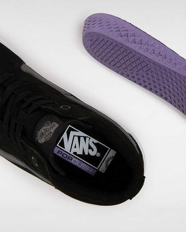Black Women Vans BMX Sk8-Hi Sneakers Canada | VN4130958