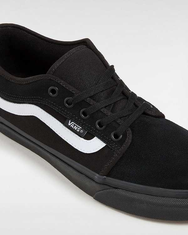 Black Women Vans Chukka Low Sidestripe Skate Shoes Canada | VN2158934