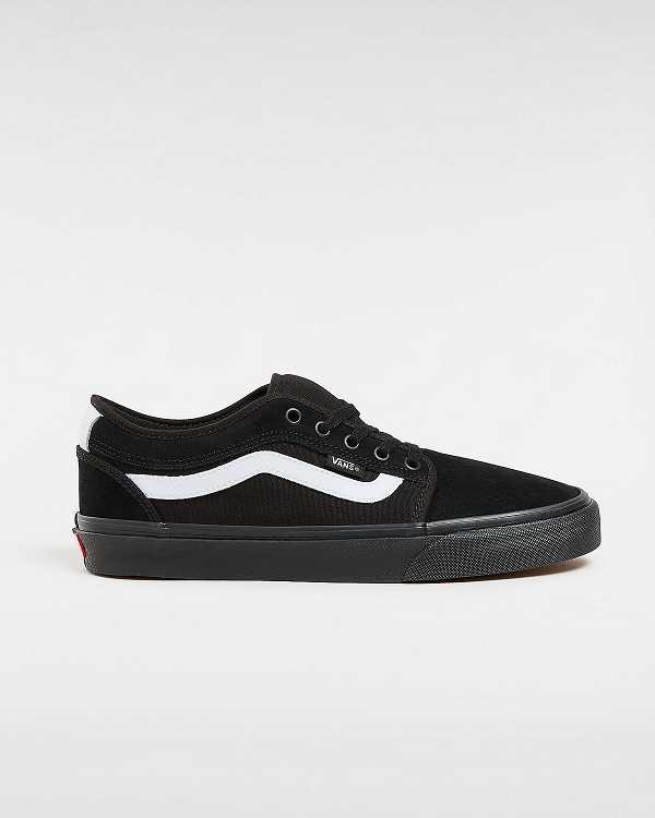 Black Women Vans Chukka Low Sidestripe Skate Shoes Canada | VN2158934