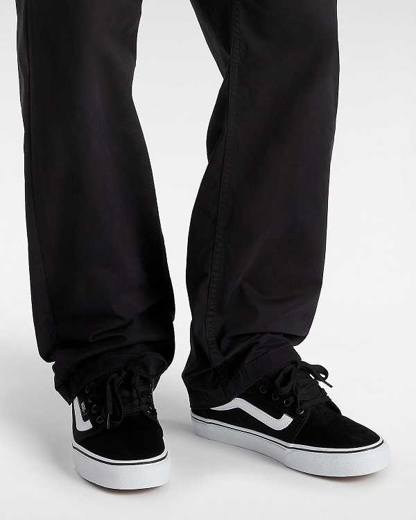 Black Women Vans Chukka Low Sidestripe Skate Shoes Canada | VN8142573
