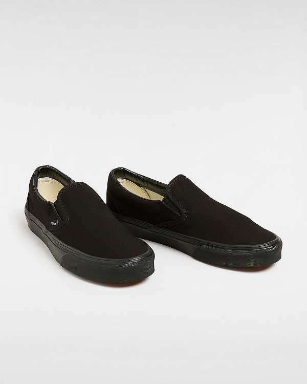 Black Women Vans Classic Slip On Shoes Canada | VN6490758