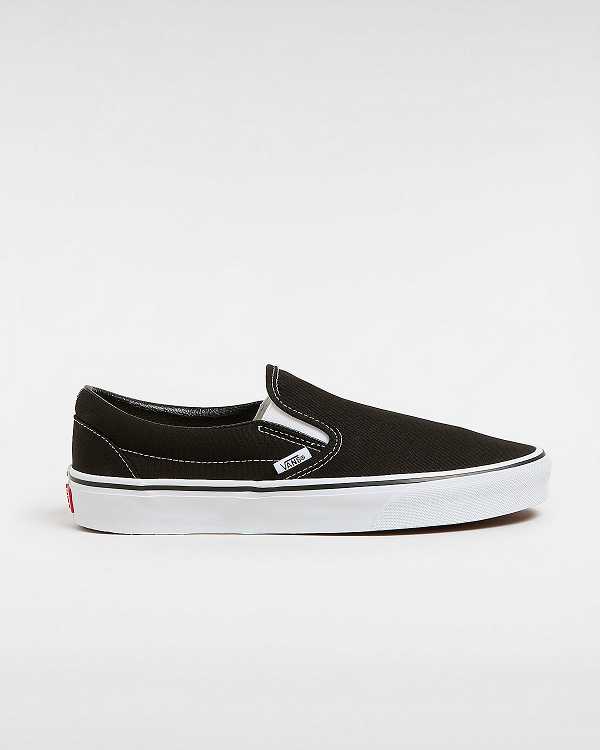 Black Women Vans Classic Slip On Shoes Canada | VN2805379