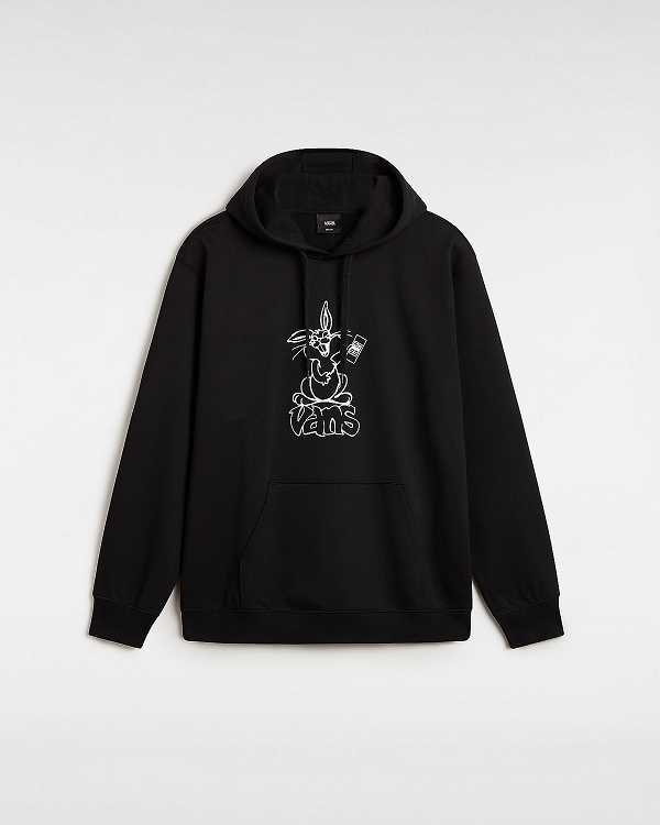 Black Women Vans Crazy Eddy 66 Loose Hoodie Canada | VN5147209