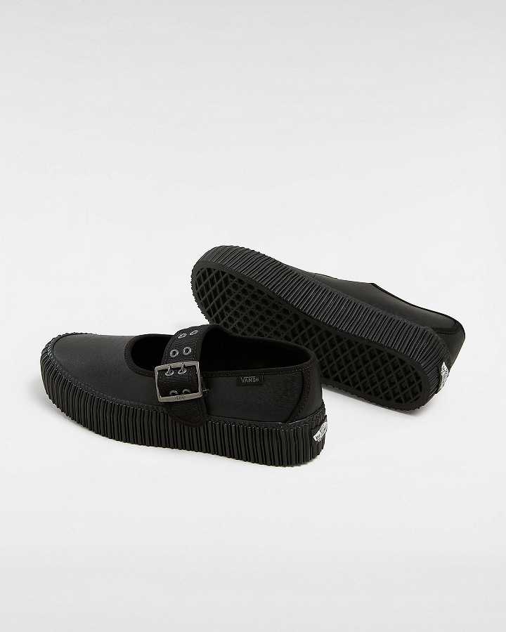 Black Women Vans Creeper Mary Janes Canada | VN6490523