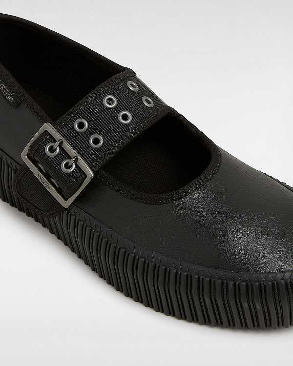 Black Women Vans Creeper Mary Janes Canada | VN6490523