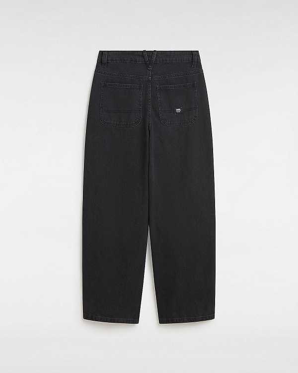 Black Women Vans Curbside Pants Canada | VN3458072