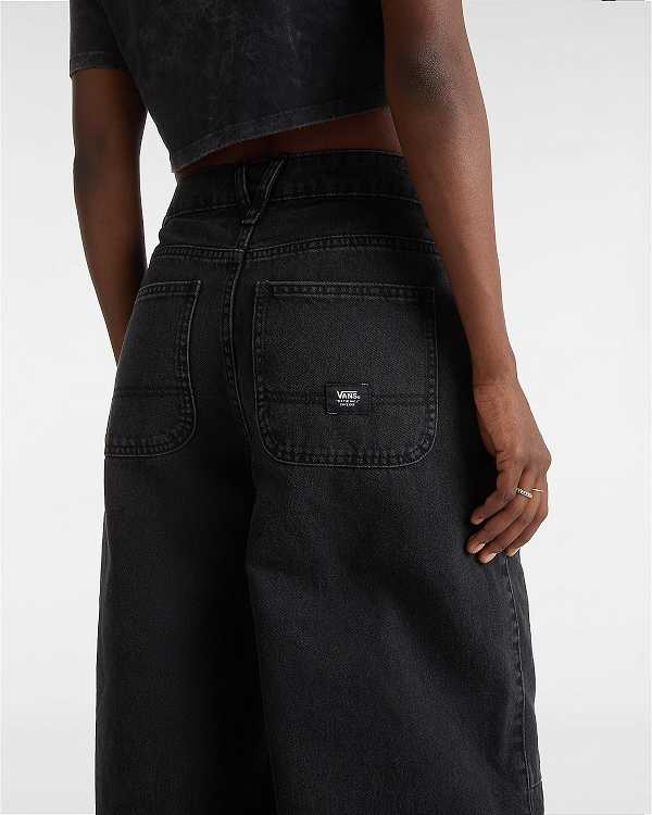 Black Women Vans Curbside Pants Canada | VN3458072