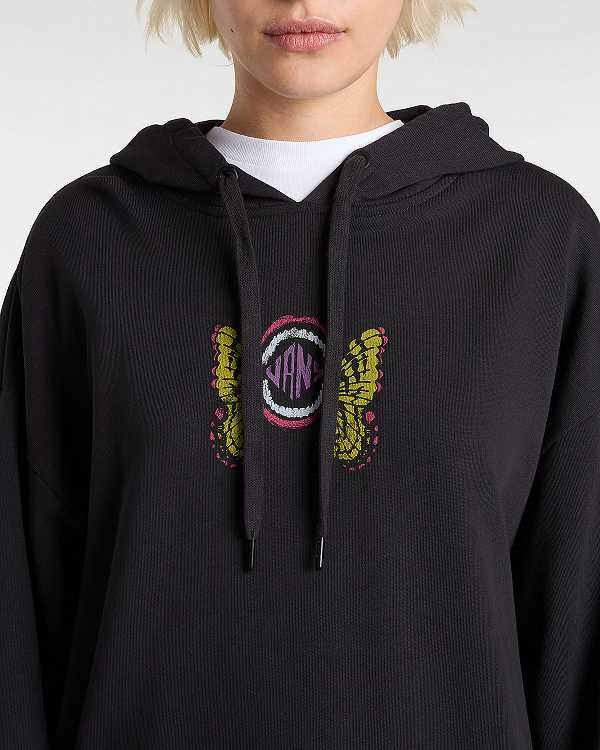 Black Women Vans Ethereal Hoodie Canada | VN5149270