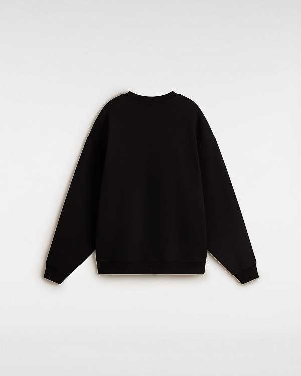 Black Women Vans Flying V Sweater Canada | VN7609381